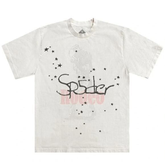 Cactus Jack by Travis Scott x Sp5der Days Before Rodeo Tee II Size 2XL MSRP $130 - Picture 1 of 3